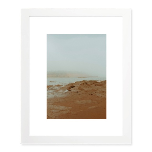 Foggy Coastline Beach Art Print - Picture 1 of 2